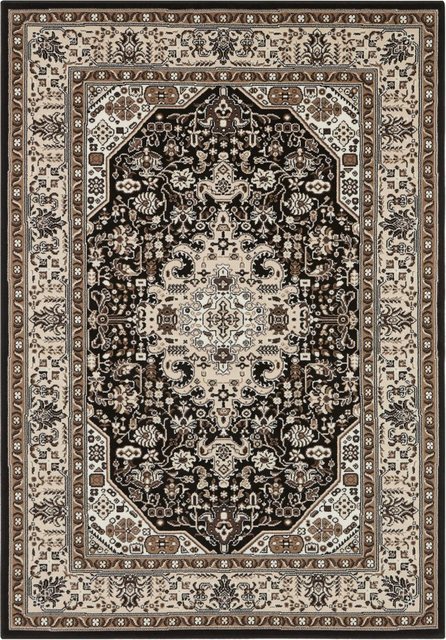 Teppich »Skazar Isfahan«, NOURISTAN, rechteckig, Höhe 9 mm, Kurzflor, Orient Optik, Vintage Design, Wohnzimmer, Schlafzimmer, Arbeitszimmer, Robust, Pflegeleicht, Gekettelt-Teppiche-Inspirationen
