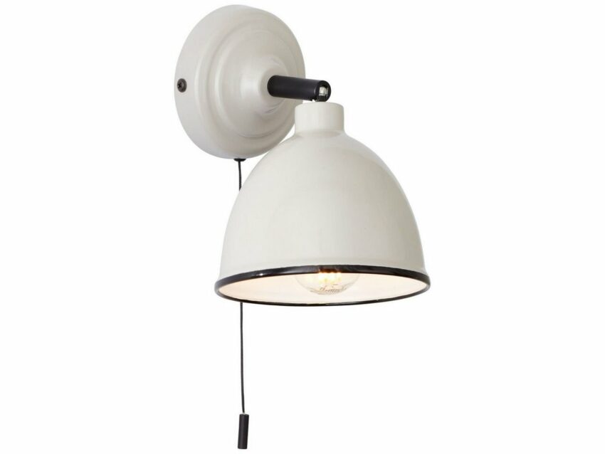 Brilliant Leuchten Wandleuchte »Telio«, Wandlampe Zugschalter grau/taupe-Lampen-Ideen für dein Zuhause von Home Trends