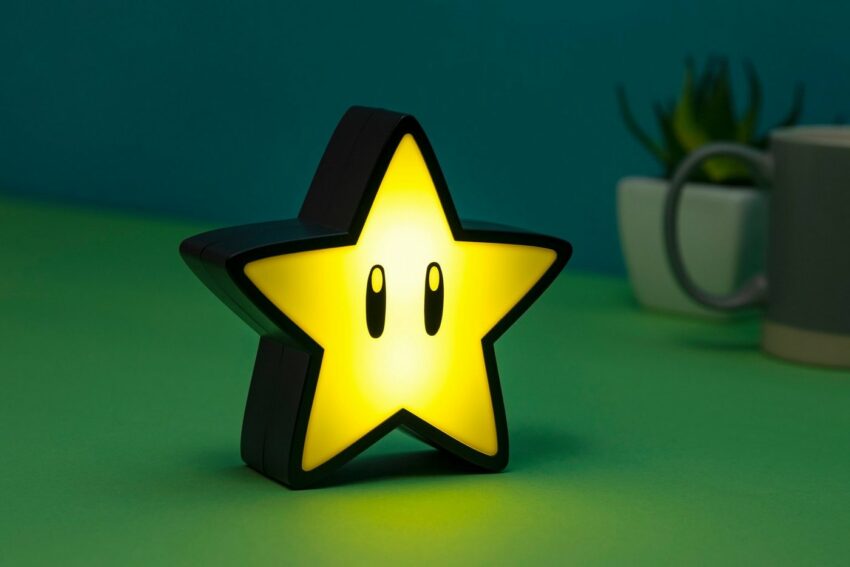 Paladone Dekolicht »Super Mario Super Star Leuchte mit Sound«-Lampen-Ideen für dein Zuhause von Home Trends