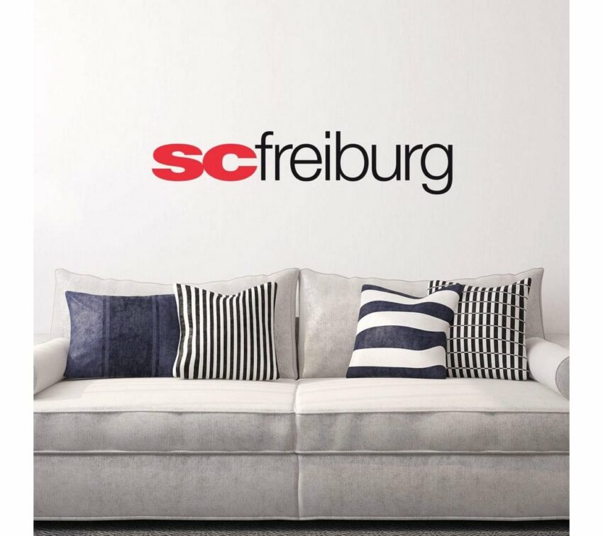 Wall-Art Wandtattoo »Fußball SC Freiburg Schriftzug« (1 Stück)-Wandtattoos-Ideen für dein Zuhause von Home Trends