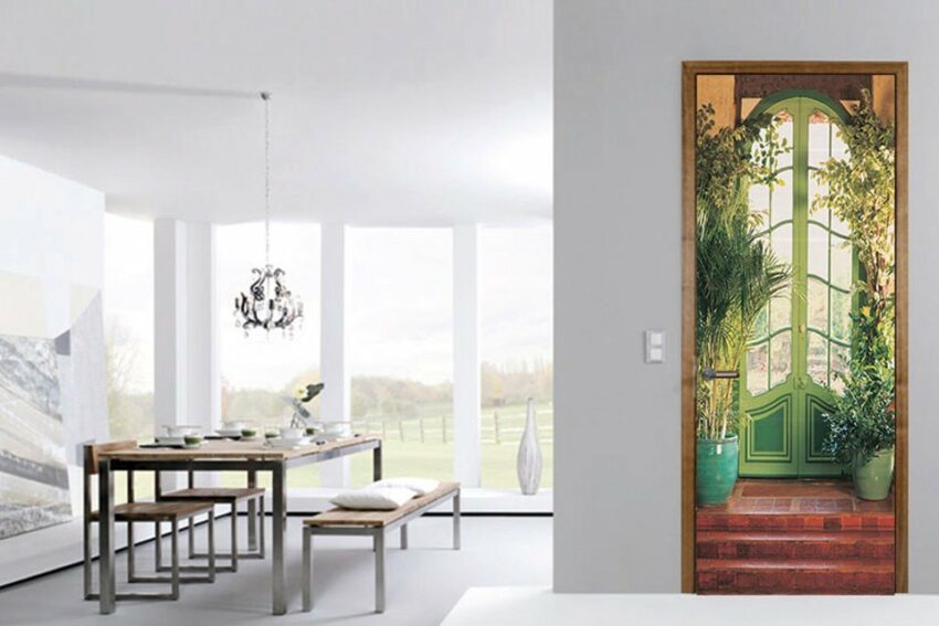 Papermoon Fototapete »Larit Door - Türtapete«, matt, (2 St), Vlies, 2 Bahnen, 90 x 200 cm-Tapeten-Ideen für dein Zuhause von Home Trends