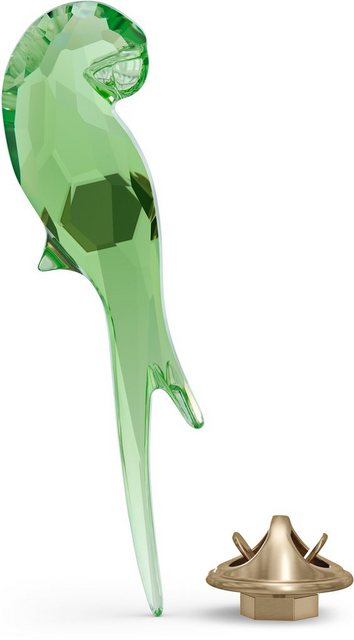 Swarovski Dekoobjekt »Jungle Beats Papagei Magnet, grün, klein, 5557813« (1 Stück), Swarovski® Kristall-Deko-Objekte-Inspirationen