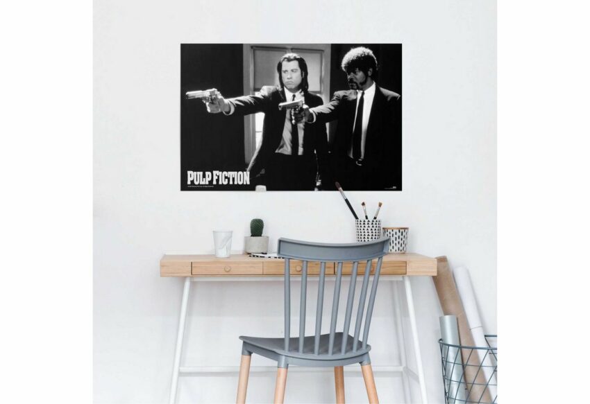 Reinders! Poster »Pulp Fiction Schwarz/weiss«, (1 Stück)-Bilder-Ideen für dein Zuhause von Home Trends