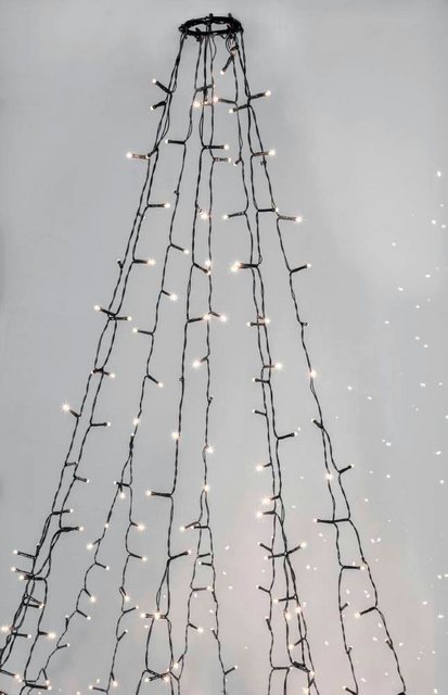 EGLO LED-Lichtervorhang »CRISPY ICE WHITE«, 360-flammig, LED Lichterkette / grün / 360X0,064W / Beleuchtung - Licht - Weihnachtsbeleuchtung - Weihnachtsdeko - Dekolicht - Dekoration - Winter - Winterdeko - Weihnachten-Lampen-Inspirationen