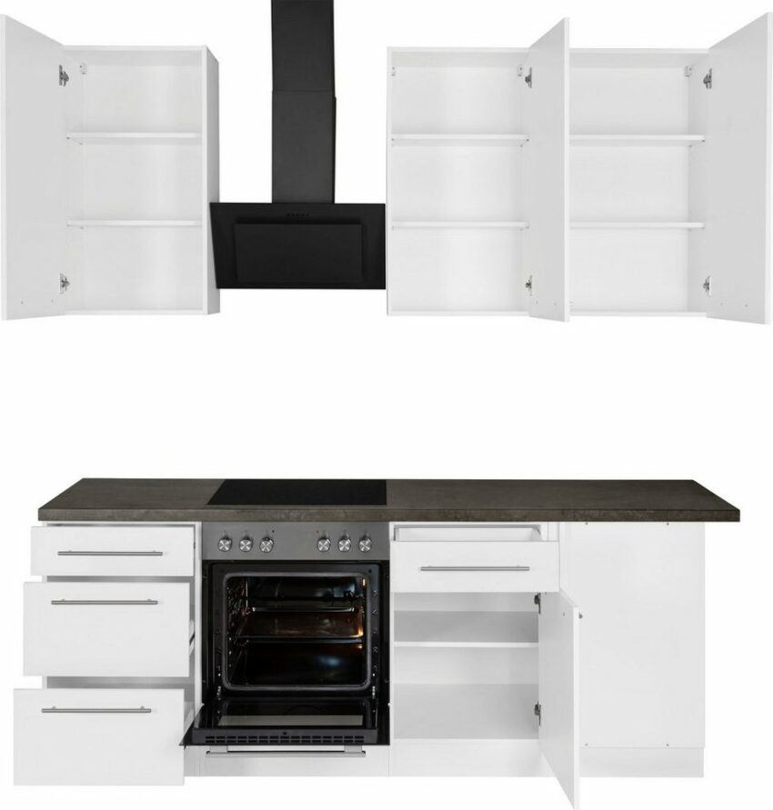 wiho Küchen Winkelküche »Unna«, ohne E-Geräte, Stellbreite 220 x 170 cm-Küchenzeilen-Ideen für dein Zuhause von Home Trends