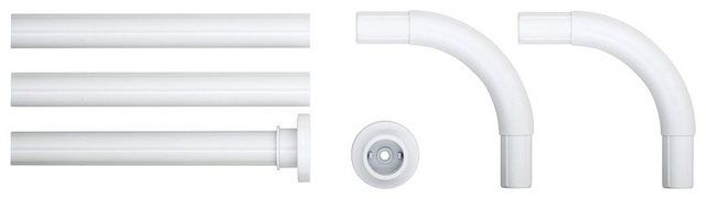 Duschvorhangstange »Seallux«, Sealskin, Ø 28 mm, kürzbar, Länge 90 cmDuschvorhangstange in Winkel-, L- oder U-Form-Duschvorhangstangen-Inspirationen