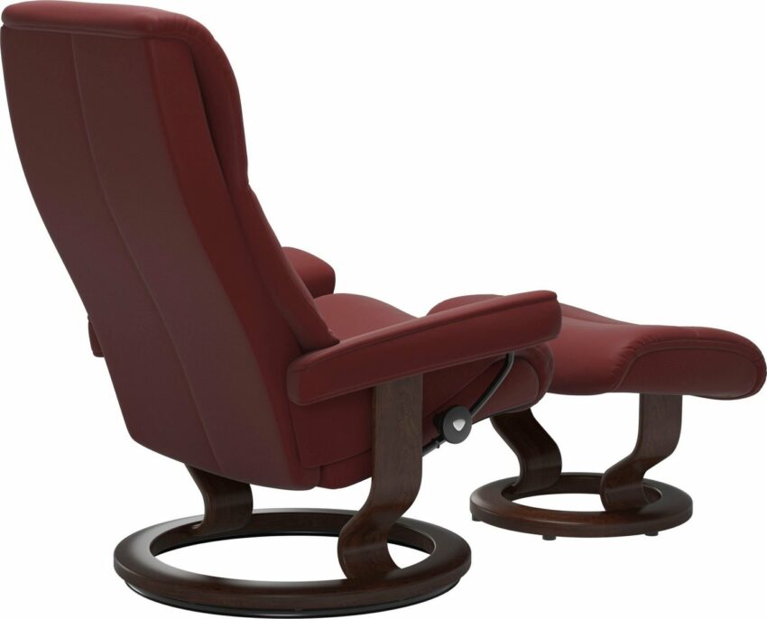 Stressless® Relaxsessel »View« (Set, Relaxsessel mit Hocker), mit Classic Base, Größe M,Gestell Braun-Sessel-Ideen für dein Zuhause von Home Trends