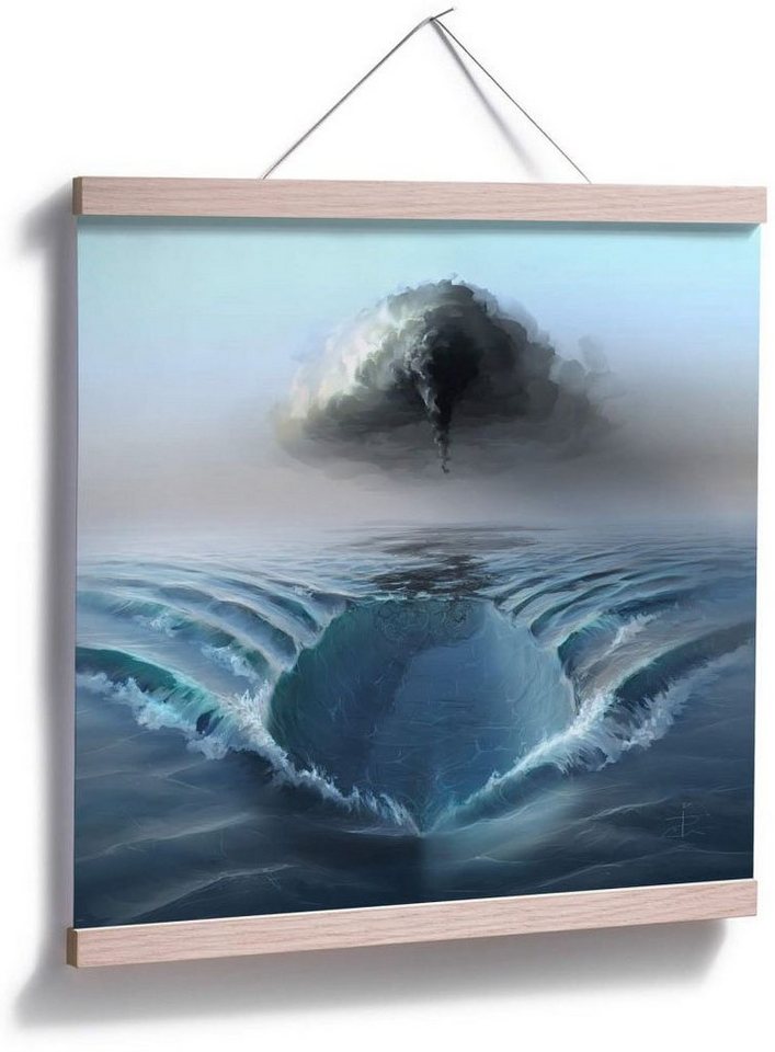 Wall-Art Poster »Surrealismus Bild Geisterschiff«, Boote & Schiffe (1 Stück), Poster, Wandbild, Bild, Wandposter-Bilder-Ideen für dein Zuhause von Home Trends
