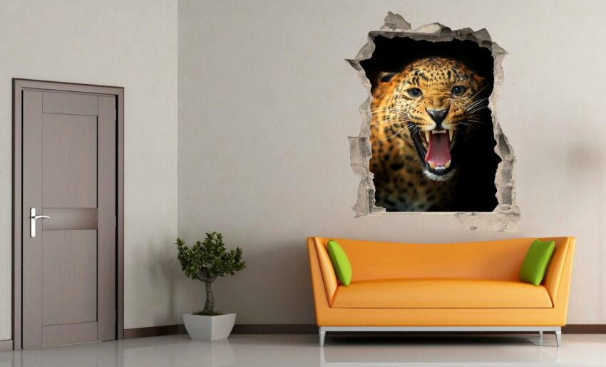 Conni Oberkircher´s Wandsticker »Eye of the Tiger - Augen des Tigers«, selbstklebend, Wildtiere-Wandtattoos-Ideen für dein Zuhause von Home Trends