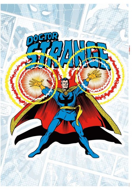 Komar Wandtattoo »Doctor Strange Comic Classic« (1 Stück), 50 x 70 cm-Wandtattoos-Inspirationen