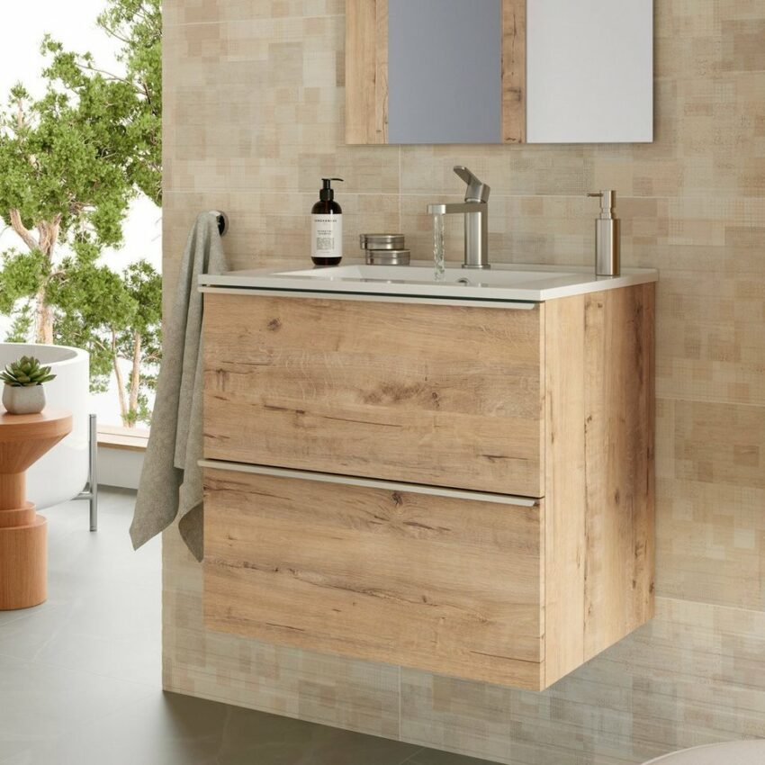 CYGNUS BATH Einbauwaschbecken »Waschtisch Hola 600«, Breite: 60 cm-Waschbecken-Ideen für dein Zuhause von Home Trends