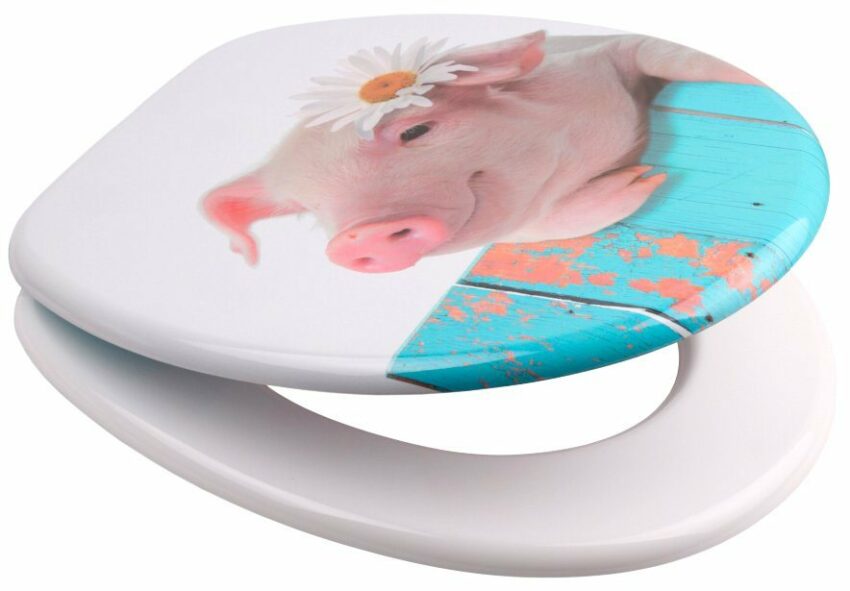 Sanilo WC-Sitz »Schwein«, mit Absenkautomatik-WC-Sitze-Ideen für dein Zuhause von Home Trends