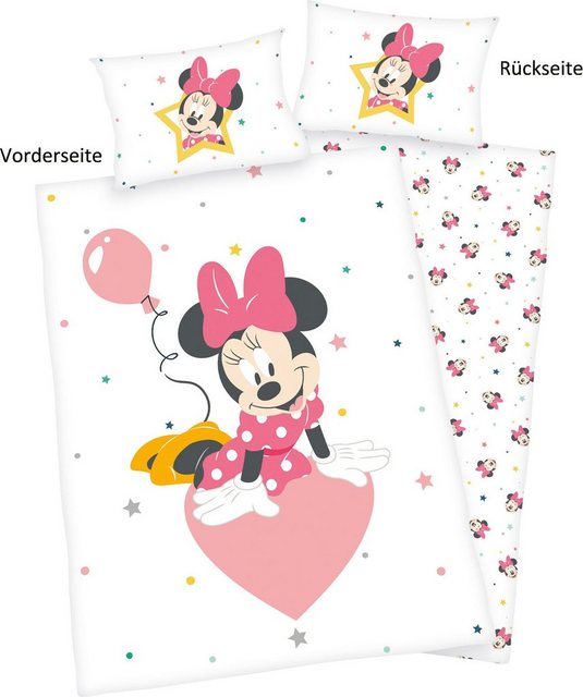 Babybettwäsche »Disney´s Minnie Mouse«, Disney, mit liebevollem Motiv-Bettwäsche-Inspirationen