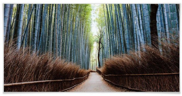 Wall-Art Poster »Bambushöhle Japan«, Höhlen (1 Stück), Poster, Wandbild, Bild, Wandposter-Bilder-Inspirationen