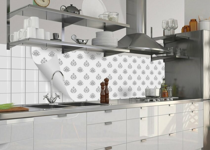 MySpotti Küchenrückwand »fixy Romina«, selbstklebende und flexible Küchenrückwand-Folie-Küchenrückwände-Ideen für dein Zuhause von Home Trends