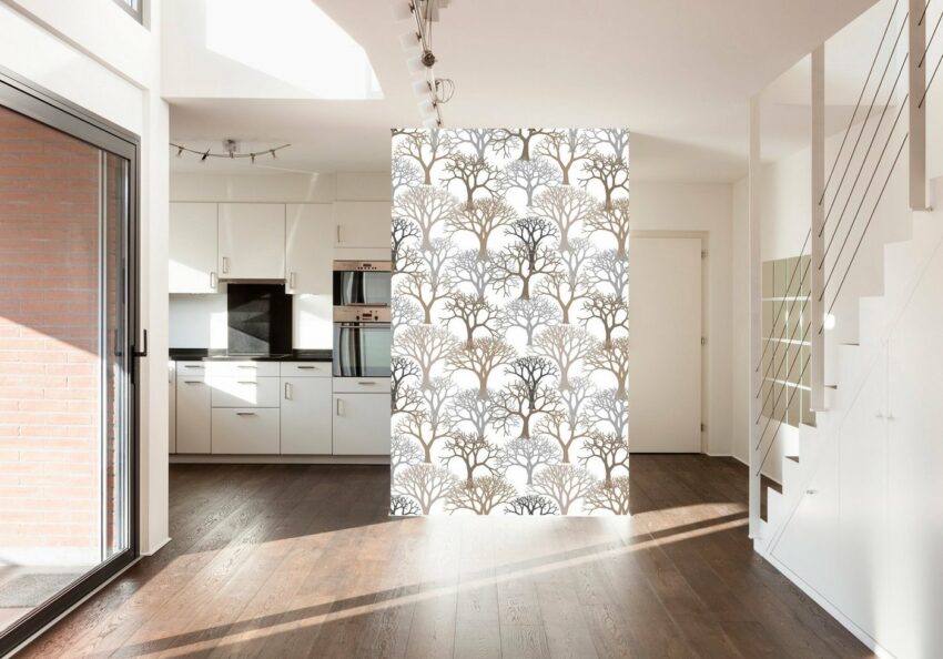queence Vinyltapete »Shoac«, 90 x 250 cm, selbstklebend-Tapeten-Ideen für dein Zuhause von Home Trends