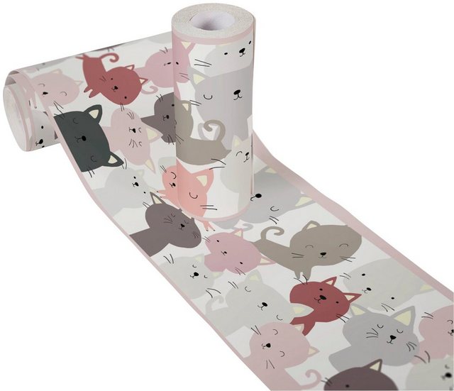 A.S. Création Bordüre »Little Cats«, glatt, für Baby- und Kinderzimmer, selbstklebend, PVC-frei-Bordüren-Inspirationen