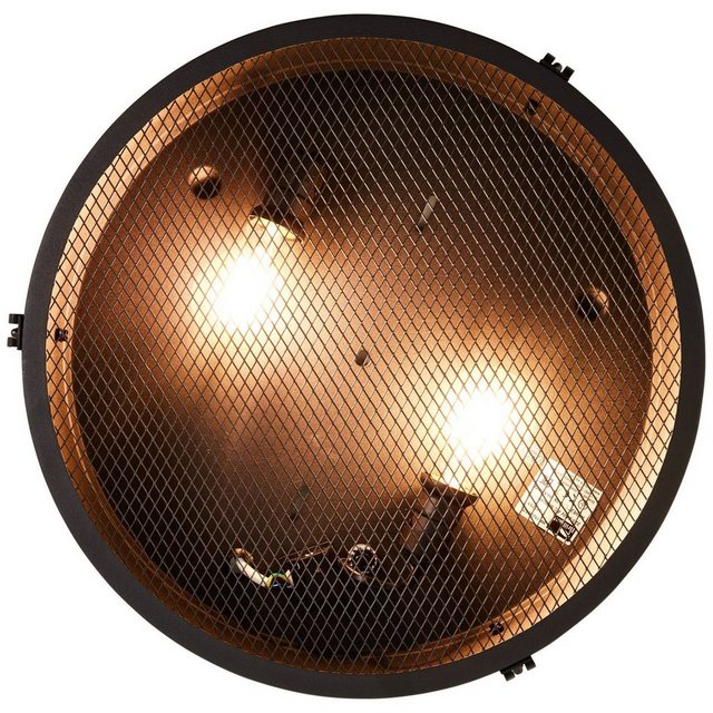 Brilliant Leuchten Deckenleuchte »Zois«, Deckenlampe 42cm schwarz korund-Lampen-Inspirationen
