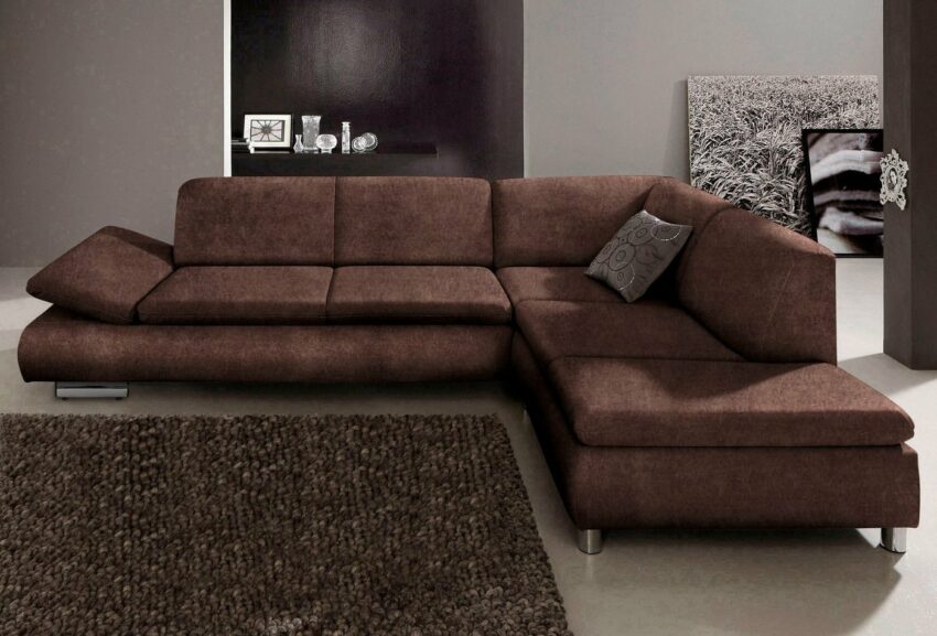 Max Winzer® Ecksofa »Toulouse«, mit klappbaren Armlehnen, Breite 271 cm-Sofas-Ideen für dein Zuhause von Home Trends