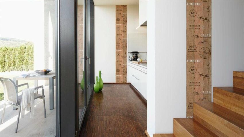 living walls Bordüre »pop.up Panel«, glatt, Holz, Holzplanken, selbstklebend-Bordüren-Ideen für dein Zuhause von Home Trends
