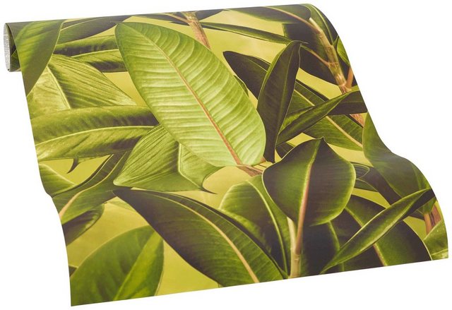 living walls Vinyltapete »Pop Up Panel 3D«, glatt, tropisch, Dschungel, Palmen-Tapeten-Inspirationen