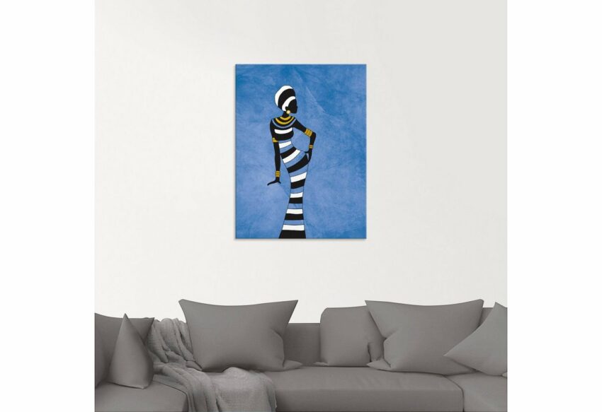 Artland Glasbild »Afrikanische Frau«, Frau (1 Stück)-Bilder-Ideen für dein Zuhause von Home Trends