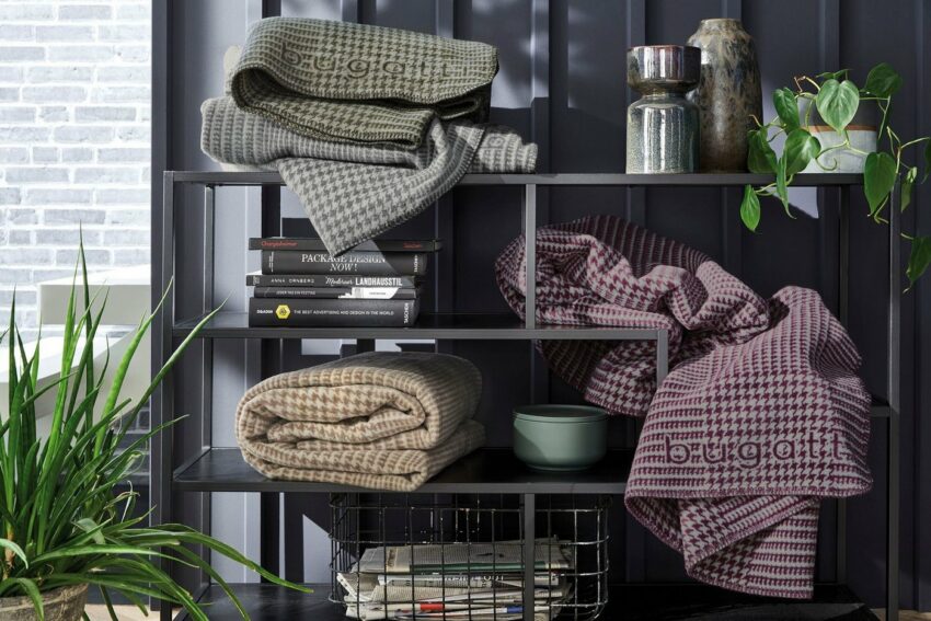 Wohndecke »Jacquard Decke bugatti«, bugatti, kariert-Wohndecken-Ideen für dein Zuhause von Home Trends