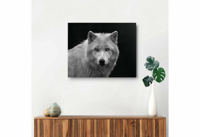 Reinders! Wandbild »Weißer Wolf«-Bilder-Ideen für dein Zuhause von Home Trends