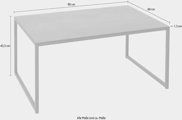 Henke Möbel Couchtisch, Tischplatte aus hochwertiger Keramik-Tische-Inspirationen