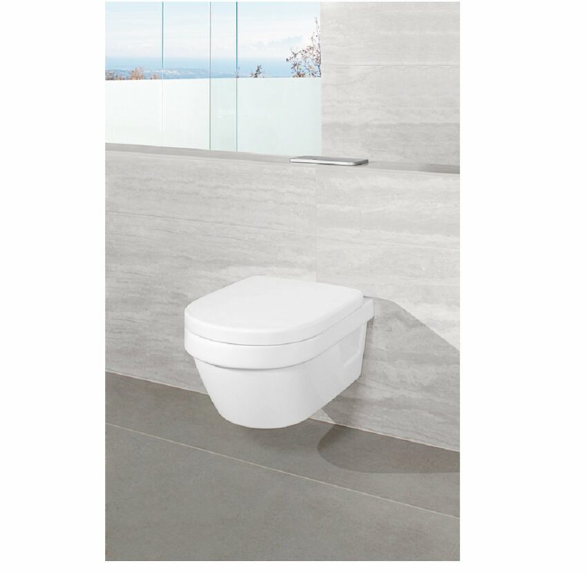 Villeroy & Boch WC-Sitz »Architectura«, abnehmbarer Premium-Toilettendeckel mit Absenkautomatik-WC-Sitze-Ideen für dein Zuhause von Home Trends