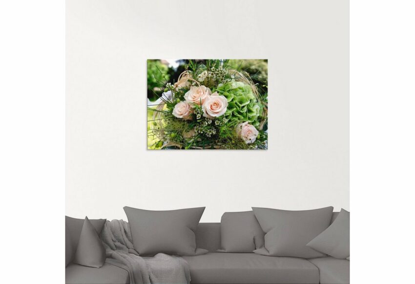 Artland Glasbild »Blumenstrauss«, Blumen (1 Stück)-Bilder-Ideen für dein Zuhause von Home Trends