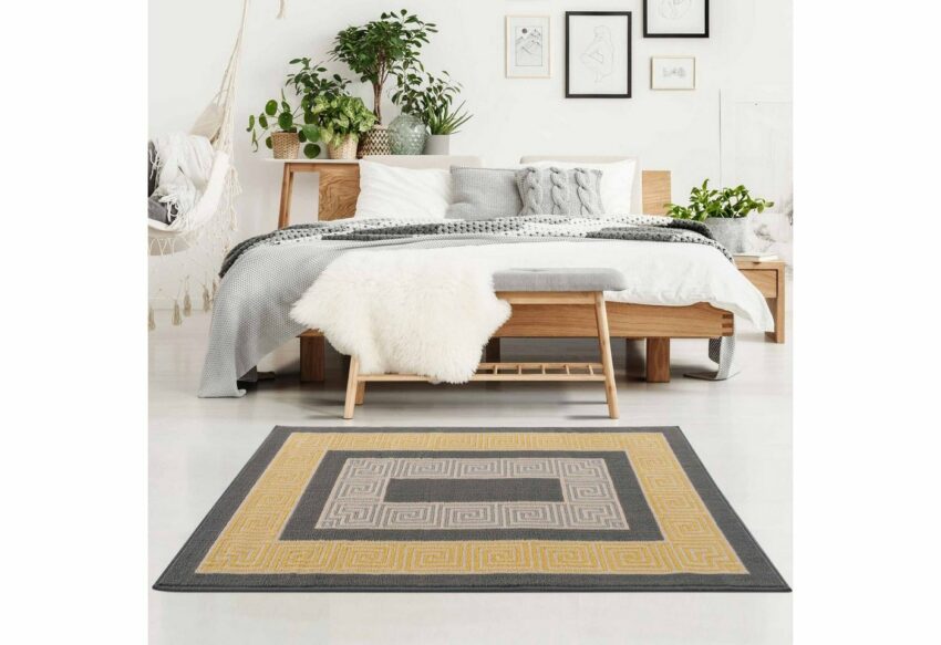 Teppich »Gusta 3232«, Sehrazat, rechteckig, Höhe 8 mm, Wohnzimmer, Kurzflor-Teppiche-Ideen für dein Zuhause von Home Trends