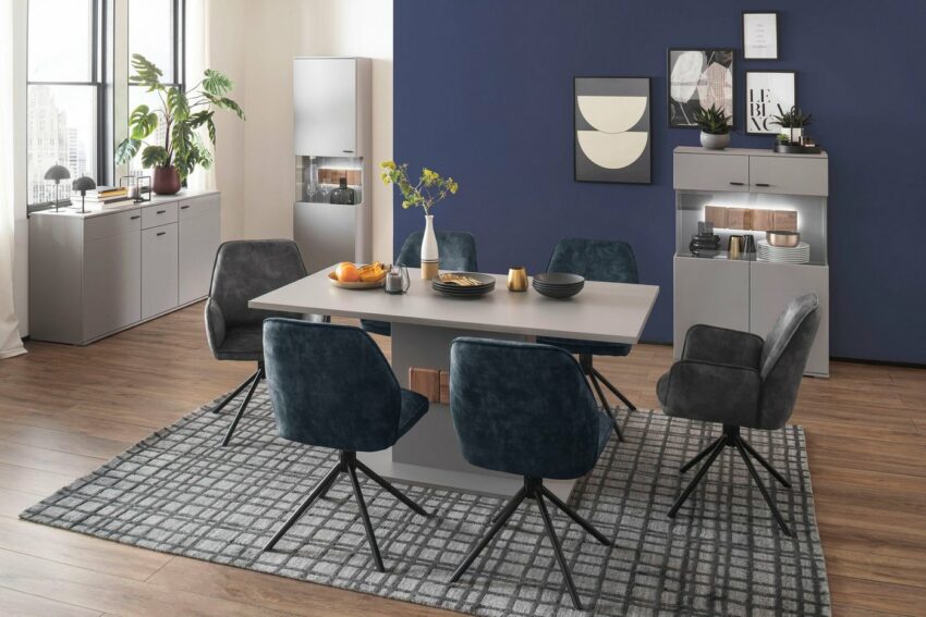 MCA furniture Esstisch »Zadar«, Arktis Grau, Tisch 160 cm breit FSC Zertifiziert-Tische-Ideen für dein Zuhause von Home Trends