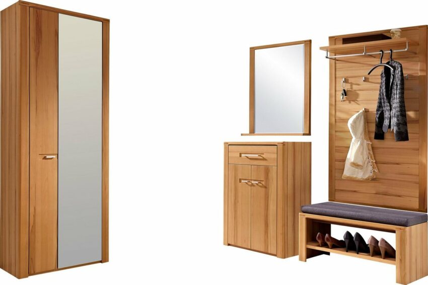 Innostyle Garderoben-Set »Nature Plus«, (4-St), inkl. Sitzkissen-Garderoben-Ideen für dein Zuhause von Home Trends