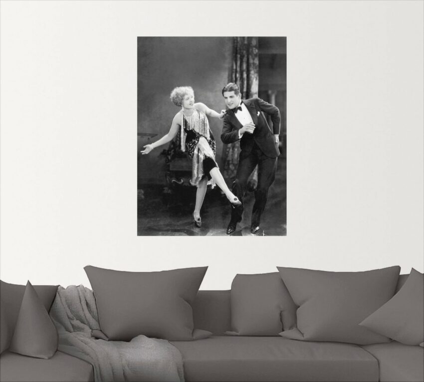 Artland Wandbild »Charleston 1920s«, Film (1 Stück), in vielen Größen & Produktarten - Alubild / Outdoorbild für den Außenbereich, Leinwandbild, Poster, Wandaufkleber / Wandtattoo auch für Badezimmer geeignet-Bilder-Ideen für dein Zuhause von Home Trends