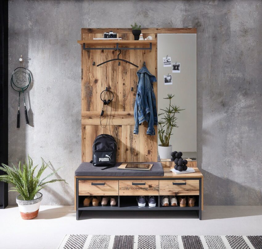 Innostyle Garderobenpaneel »Prato«, Breite 132 cm-Garderoben-Ideen für dein Zuhause von Home Trends