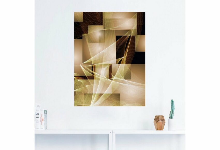 Artland Wandbild »Segelboot und Wellen«, Muster (1 Stück), in vielen Größen & Produktarten - Alubild / Outdoorbild für den Außenbereich, Leinwandbild, Poster, Wandaufkleber / Wandtattoo auch für Badezimmer geeignet-Bilder-Ideen für dein Zuhause von Home Trends