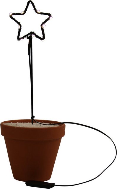AM Design LED Stern, aus Draht, 4-er Set, Höhe ca. 25 cm, für den Innenbereich-Dekosterne-Inspirationen