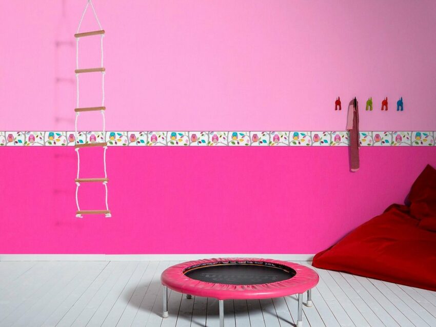 living walls Bordüre »Kids Party«, glatt, Borte mit niedlichen Eulen Kinderzimmer, selbstklebend-Bordüren-Ideen für dein Zuhause von Home Trends
