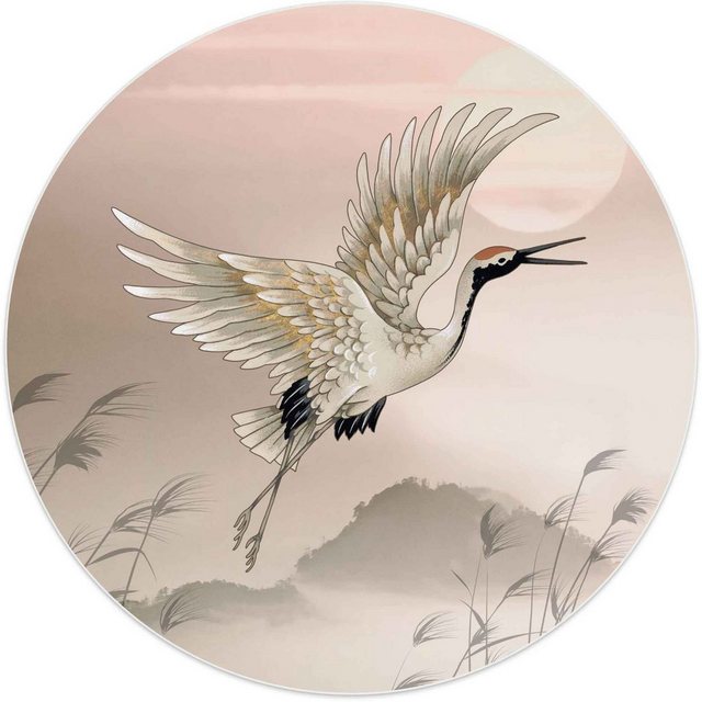 Reinders! Wandbild »Wandbild Kranich Japan - Kunst«, Vögel (1 Stück)-Bilder-Inspirationen