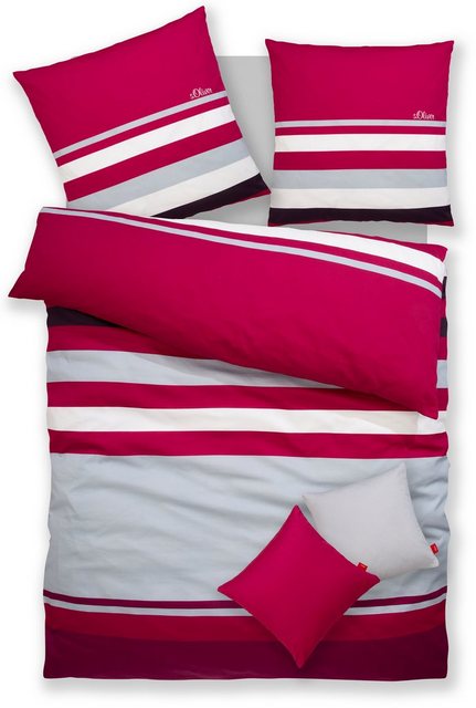 Bettwäsche »Fenja«, s.Oliver, mit zwei gratis uni Kissenbezügen-Bettwäsche-Inspirationen