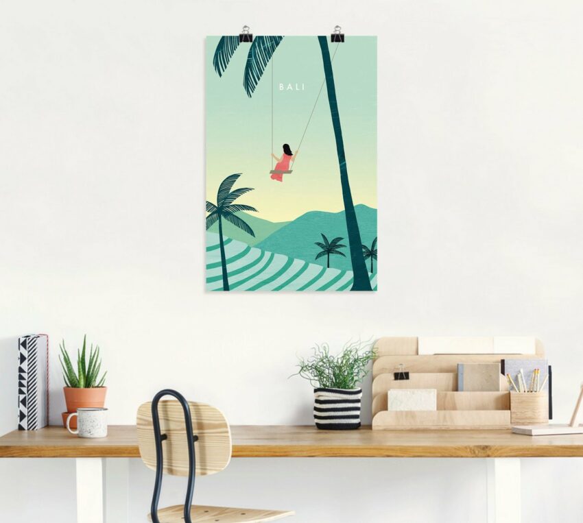 Artland Wandbild »Bali«, Baumbilder (1 Stück), in vielen Größen & Produktarten - Alubild / Outdoorbild für den Außenbereich, Leinwandbild, Poster, Wandaufkleber / Wandtattoo auch für Badezimmer geeignet-Bilder-Ideen für dein Zuhause von Home Trends