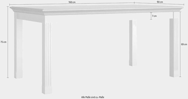 WEHRSDORFER Esstisch »Maisonette«, Breite 160 cm-Tische-Inspirationen