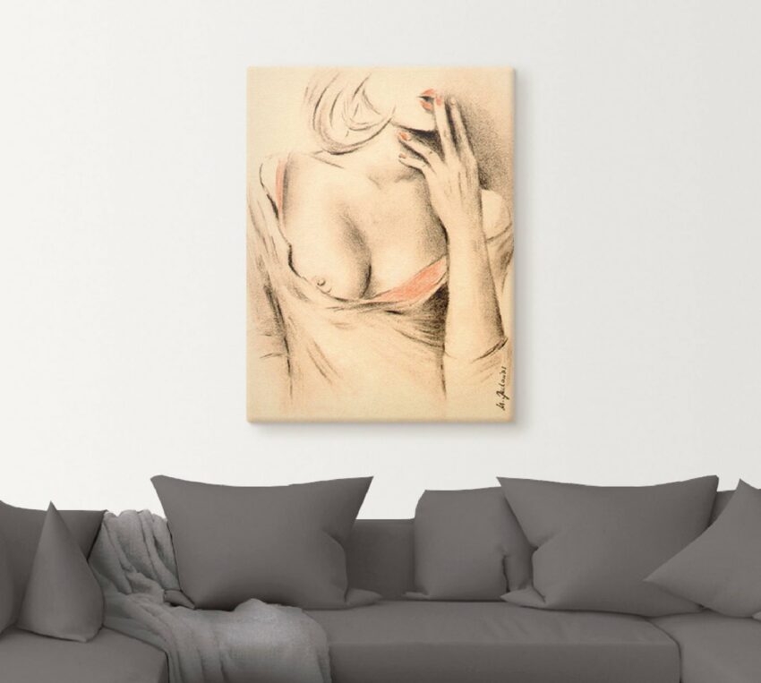 Artland Wandbild »Aphrodite der Moderne«, Frau (1 Stück), in vielen Größen & Produktarten - Alubild / Outdoorbild für den Außenbereich, Leinwandbild, Poster, Wandaufkleber / Wandtattoo auch für Badezimmer geeignet-Bilder-Ideen für dein Zuhause von Home Trends