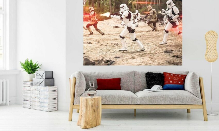 Komar Vliestapete »Star Wars Imperial Strike«, glatt, Comic-Tapeten-Ideen für dein Zuhause von Home Trends