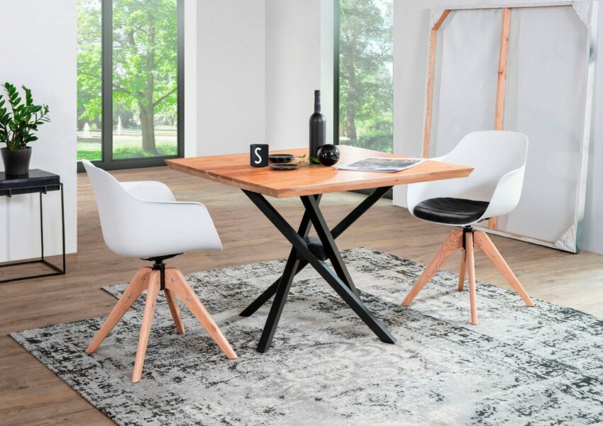 Gutmann Factory Drehstuhl »Floyd« (Set, 2 Stück)-Stühle-Ideen für dein Zuhause von Home Trends