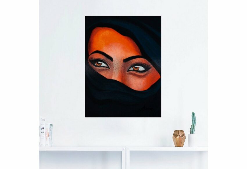 Artland Wandbild »Tuareg - Der Sand auf deiner Haut«, Frau (1 Stück), in vielen Größen & Produktarten -Leinwandbild, Poster, Wandaufkleber / Wandtattoo auch für Badezimmer geeignet-Bilder-Ideen für dein Zuhause von Home Trends