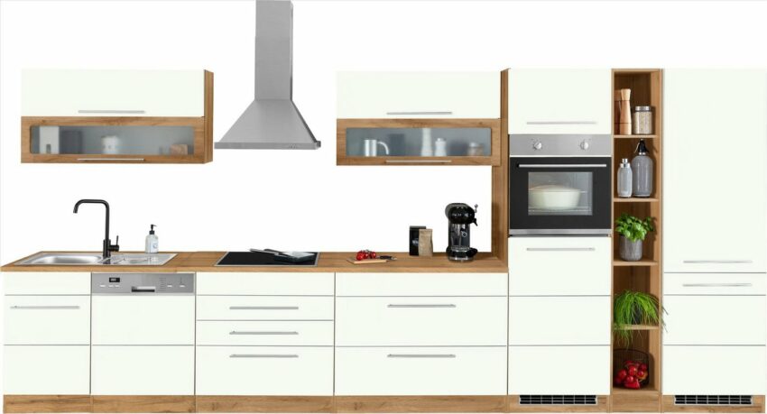 HELD MÖBEL Küchenzeile »Wien«, mit E-Geräten, Breite 440 cm, wahlweise mit Induktion-Küchenzeilen-Ideen für dein Zuhause von Home Trends