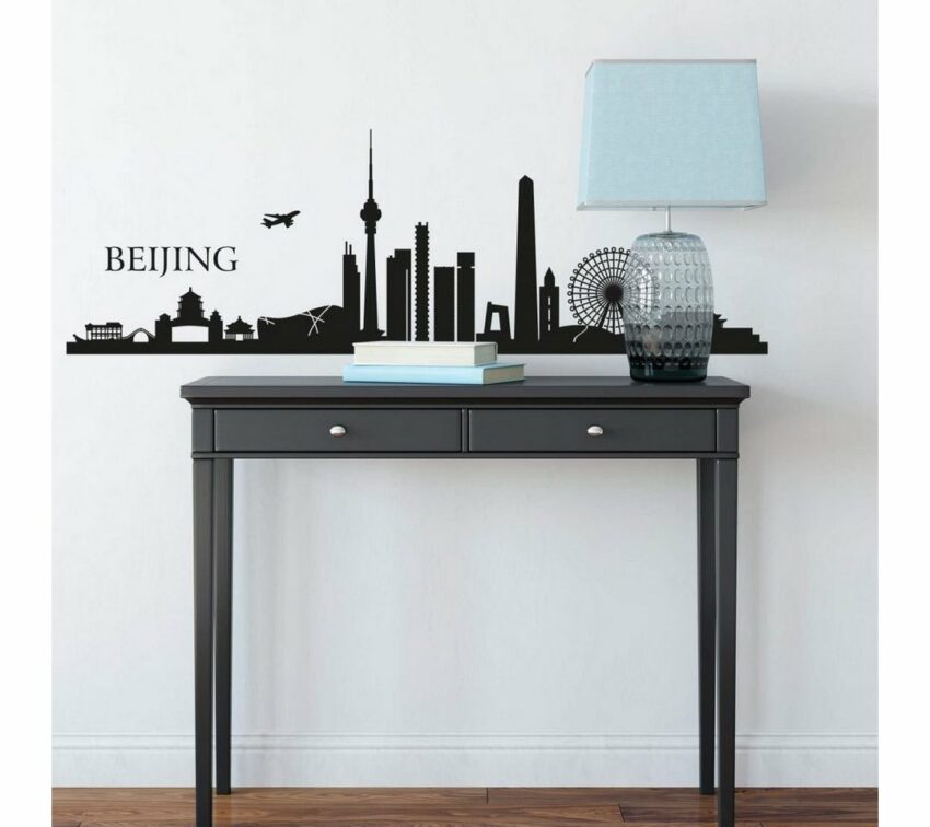 Wall-Art Wandtattoo »XXL Stadt Skyline Bejing 120cm« (1 Stück)-Wandtattoos-Ideen für dein Zuhause von Home Trends