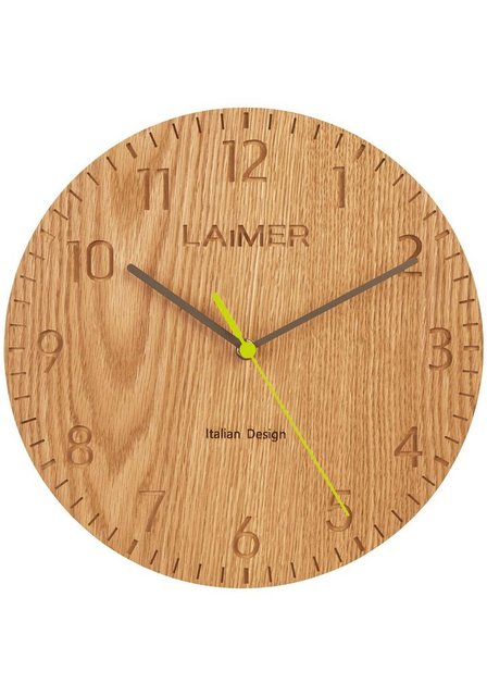 LAiMER Wanduhr »Wanduhr aus Eichenholz, schleichende Sekunde«-Uhren-Inspirationen